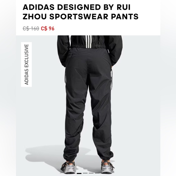 ADIDAS X RUI ZHOU PANTS M - Picture 3 of 5
